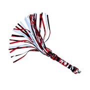 Smart Moves - Flogger in Camouflage Print - PU Leer - Rood/Zwart/Wit-Erotiekvoordeel.nl