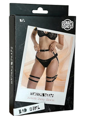 Bad Girl - #kinkystraps - Fetish Strap Shorts - Maat S/L - Verstelbaar-Erotiekvoordeel.nl