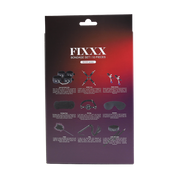 Fixxx - BDSM Bondageset - Gevoerd met Bont - Zwart-Erotiekvoordeel.nl