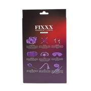Fixxx - BDSM Bondageset - Gevoerd met Bont - Paars-Erotiekvoordeel.nl