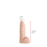 515 line - Dildo - 16 x 4 cm - Lichte Huidskleur