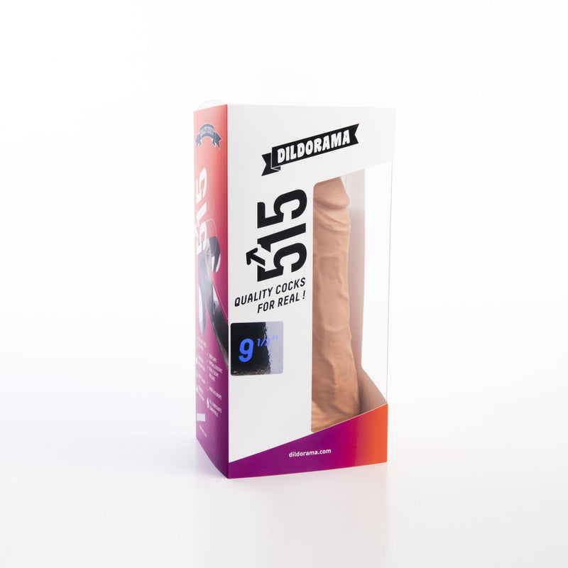 515 line - Dildo - Met Zuignap - 25.5 x 4.9 cm - Lichte Huidskleur