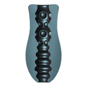 Dorcel - Sili-Cup - Dual Sensation Masturbator - Siliconen - Blauw Metallic
