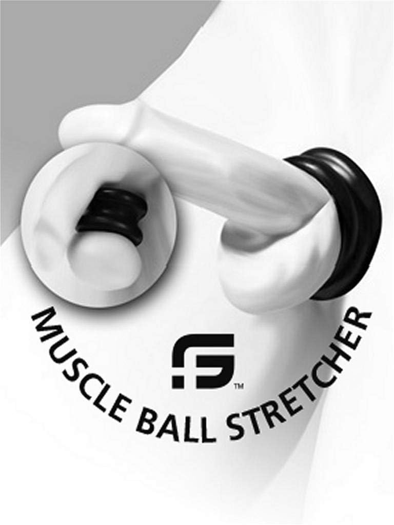 Sport Fucker - Muscle - Ball Stretcher - TPE - Blauw