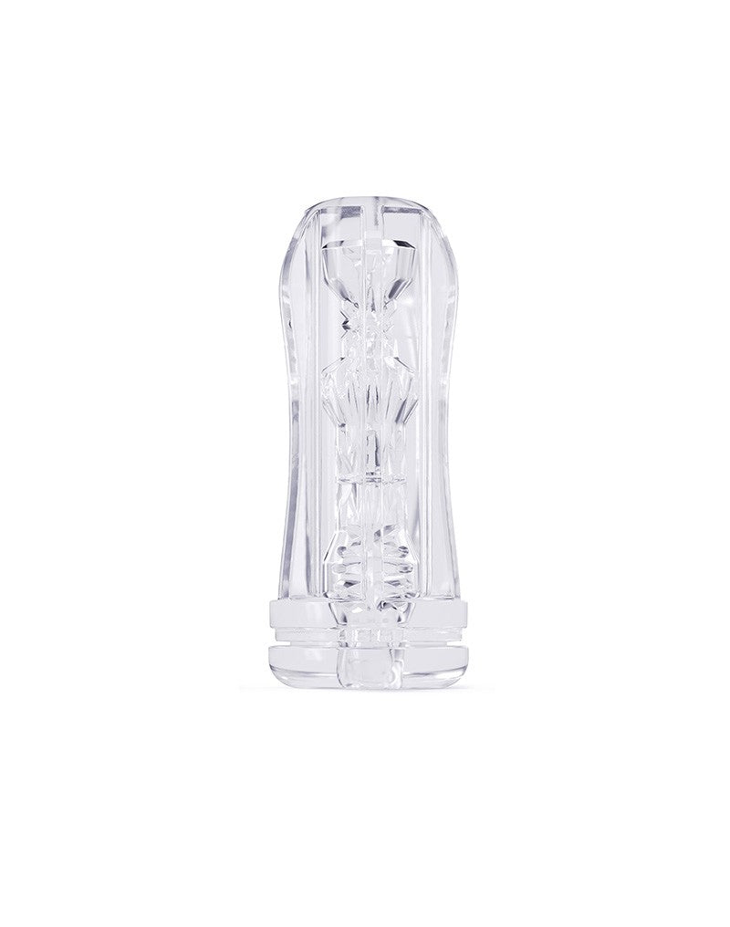 Dorcel - Deep Blow Multi Sensation - Stroker Sleeve Voor Masturbator - Transparant