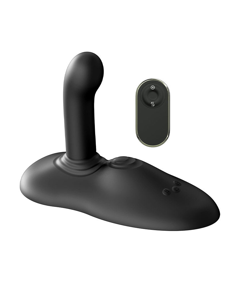 Dorcel - Power Ride - Hands-free Vibrator - Met Stoot Functie - Zwart-Erotiekvoordeel.nl