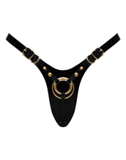 Strap-On-Me - Fabulous - Kunstleren Strapon Harnas - Passend van XS t/m XXL - Zwart Lak