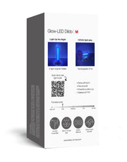 Strap-On-Me - Glow-LED Dildo - Paars - Maat M