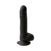 Strap-On-Me - Roterende & Vibrerende Realistische Dildo - Zwart