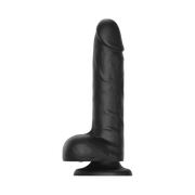 Strap-On-Me - Roterende & Vibrerende Realistische Dildo - Zwart