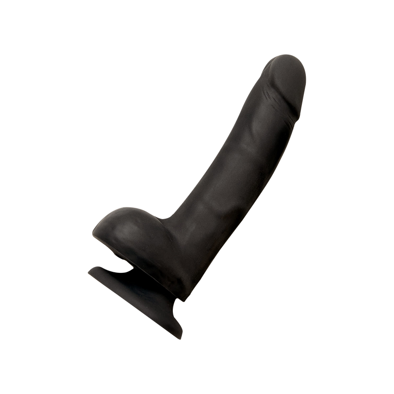 Strap-On-Me - Roterende & Vibrerende Realistische Dildo - Zwart