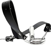 Black Label - Ring Gag met tongspatel - RVS