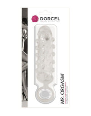 Dorcel - Mr. Orgasm Elastische Penis Sleeve Met Noppen - Transparant