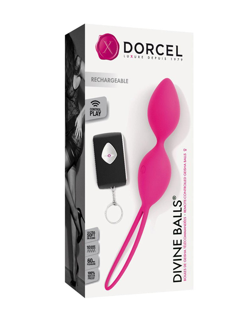 Dorcel - Divine Balls - Vibrerende Geisha Balletjes - Roze