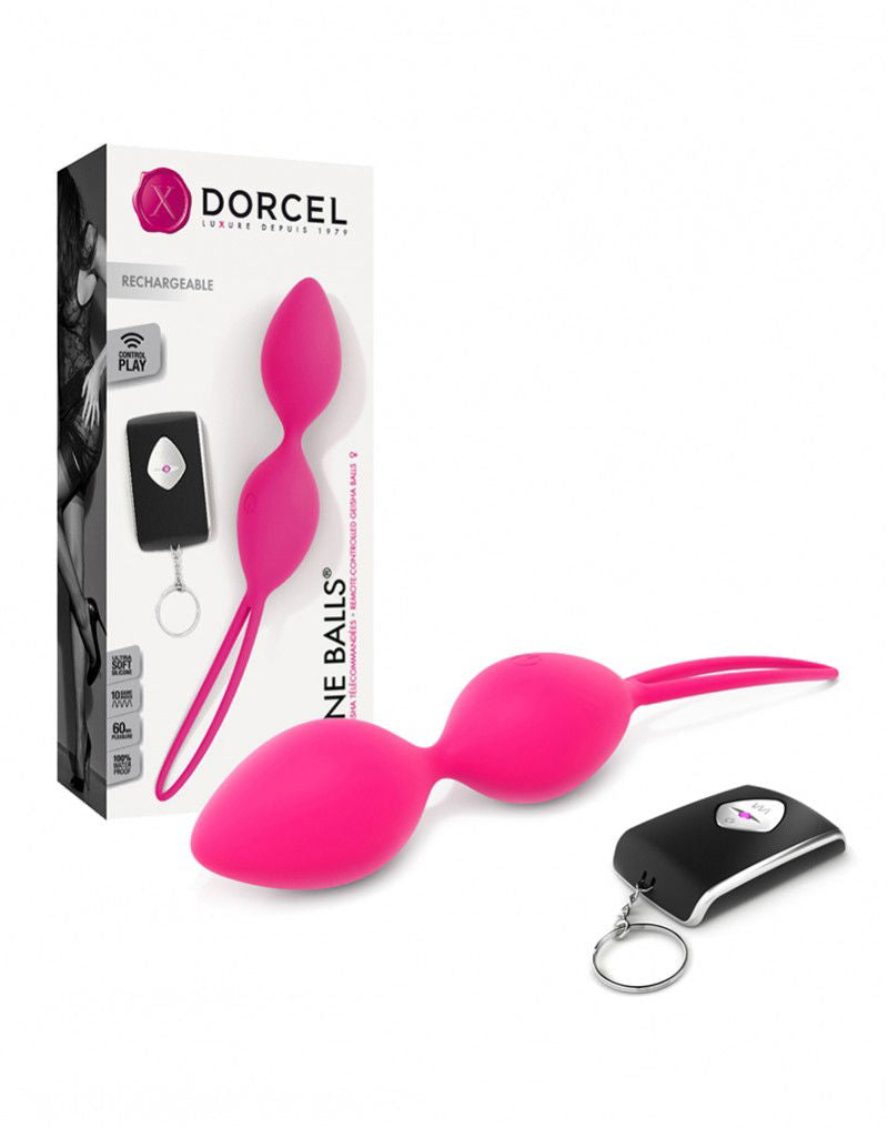Dorcel - Divine Balls - Vibrerende Geisha Balletjes - Roze
