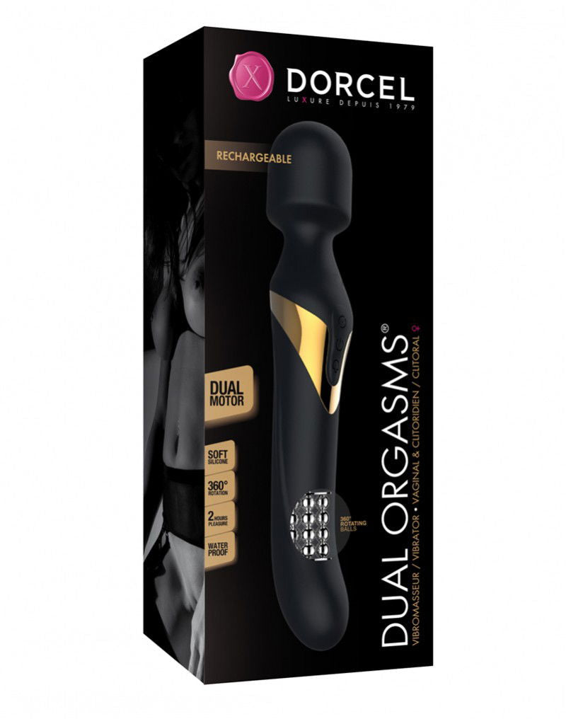 Dorcel Dual Orgasms Wand Vibrator - Roterend & Waterdicht