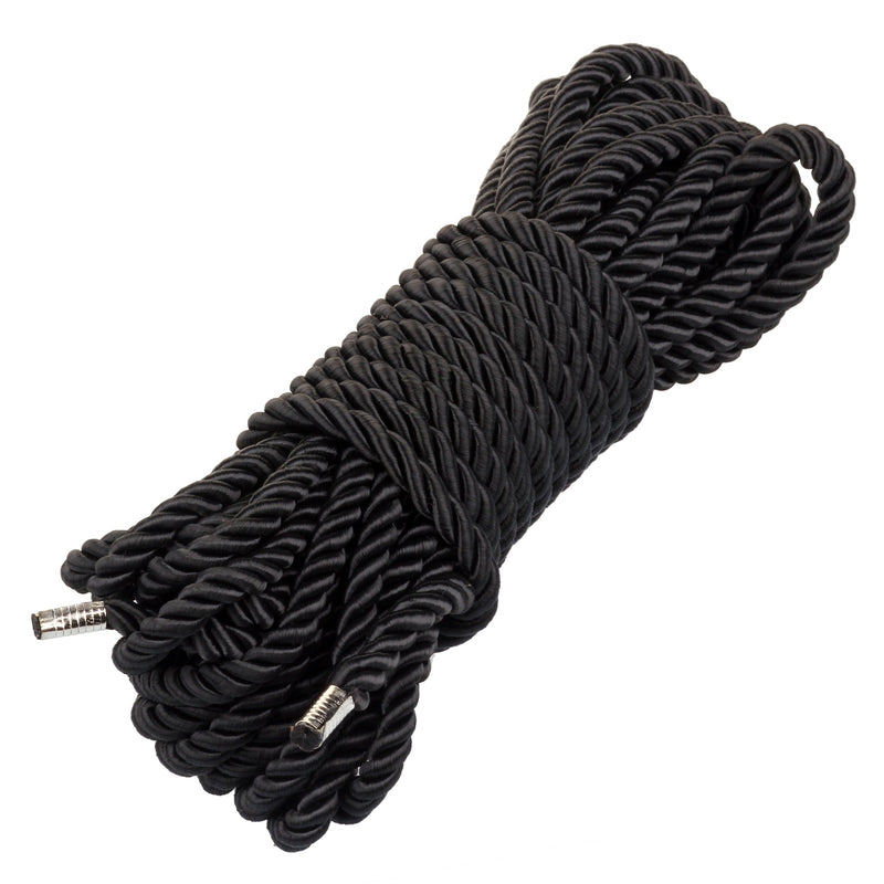 Being Fetish - Magic Touch Deluxe Silky Bondagetouw - 10 meter - Zwart-Erotiekvoordeel.nl
