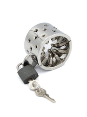 Mister B - Extreme RVS Ball Stretcher met Scherpe Spikes-Erotiekvoordeel.nl