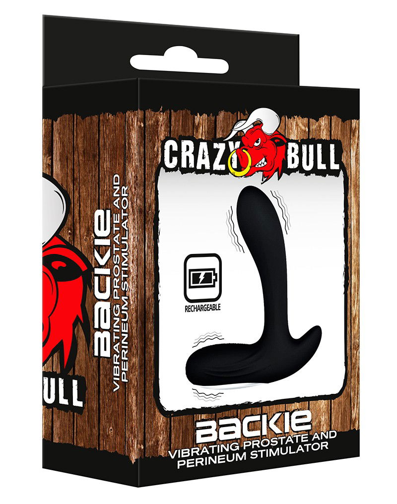 Crazy Bull - Backie - Prostaat Vibrator - Zwart