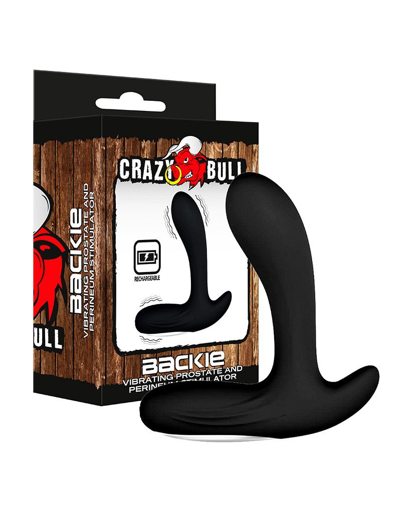 Crazy Bull - Backie - Prostaat Vibrator - Zwart
