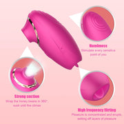 Inner Bloom - Velvet Touch - Clitoris Vibrator - 3 Functies - Luchtdruk - Tongetje - Kloppend Balletje-Erotiekvoordeel.nl
