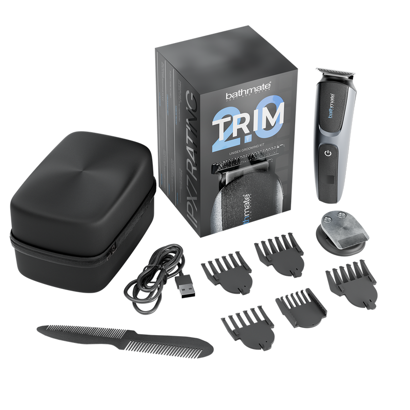 Bathmate - Trim 2.0 - Trimmer & Scheerapparaat Intieme Zones - Zwart