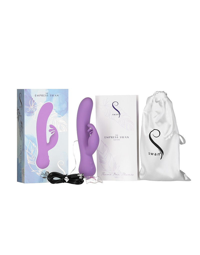 Swan - The Empress - Rabbit Vibrator - Lila