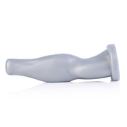 665 Liquid Silicone - Dildo - Arm Wrestler - Vac-U-Lock Compatibel - Zilver