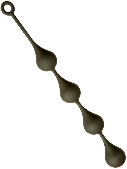 Mister B - Anaal Kralen - 4 Anal Drops - Siliconen - Zwart