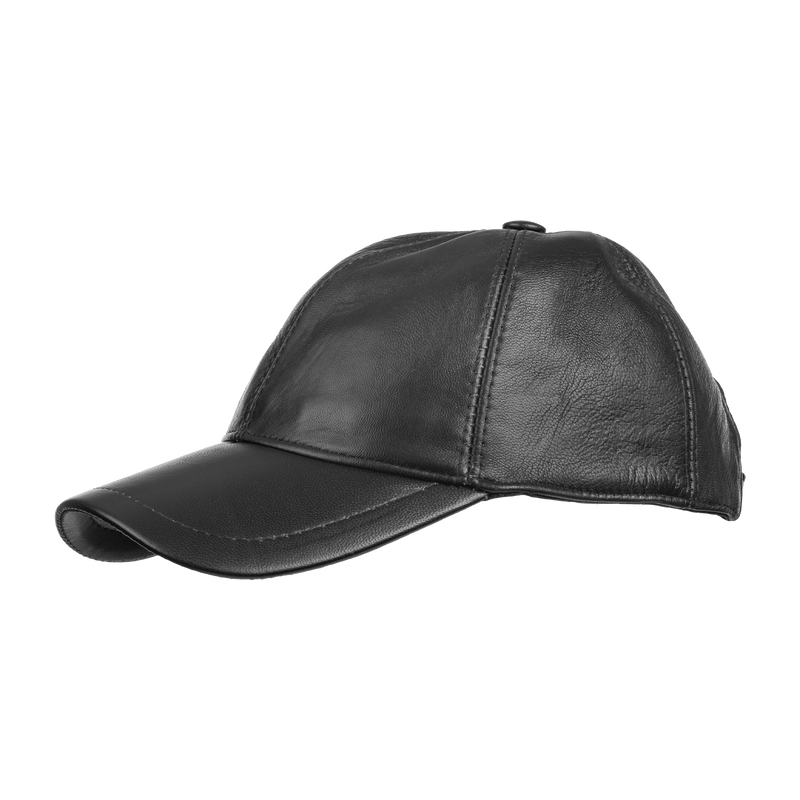 Rimba - Fetish Baseball Pet Unisex - Zwart PU leer