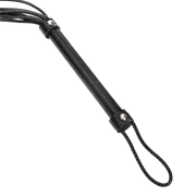 Rimba - BDSM Flogger met Rozen - Zwart/Rood