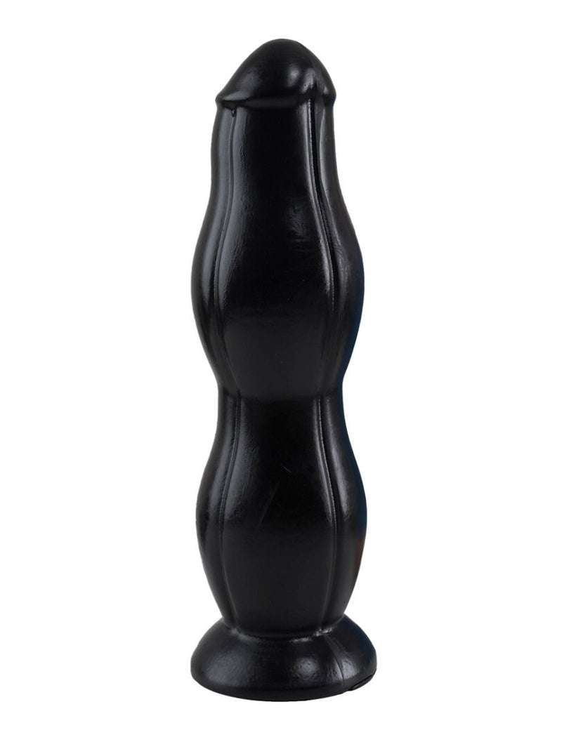 WAD - 2XL Fighting Falcon - XXL Anaal Dildo - 44 cm - Zwart
