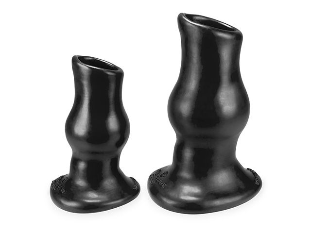 Oxballs - Pighole Deep-2 - Holle Buttplug - Zwart - Large