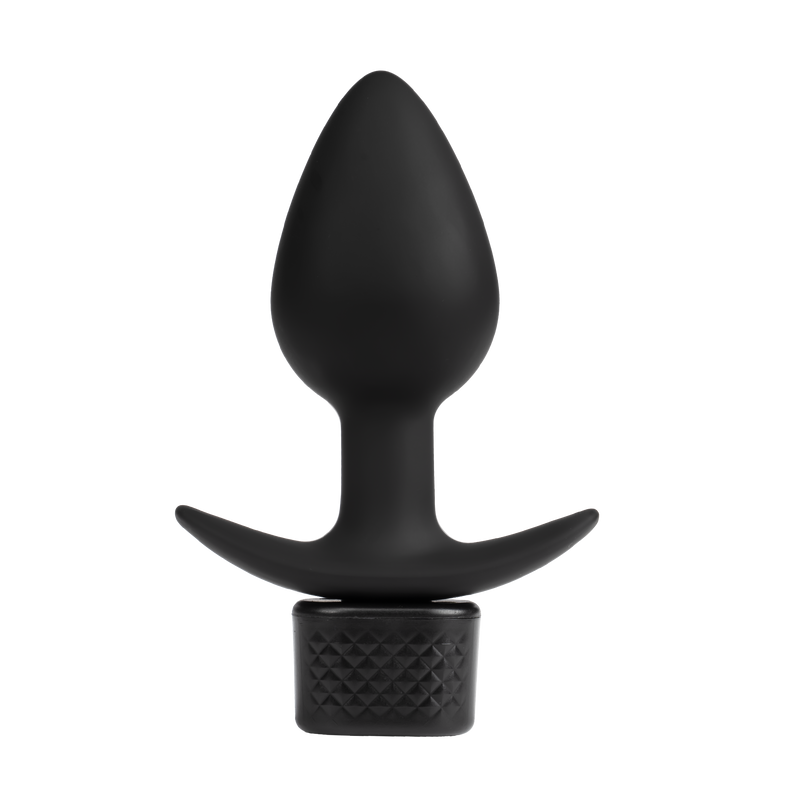 Rimba Electro Play - E-Stim Buttplug - Bi-Polair - Zwart