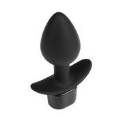 Rimba Electro Play - E-Stim Buttplug - Bi-Polair - Zwart