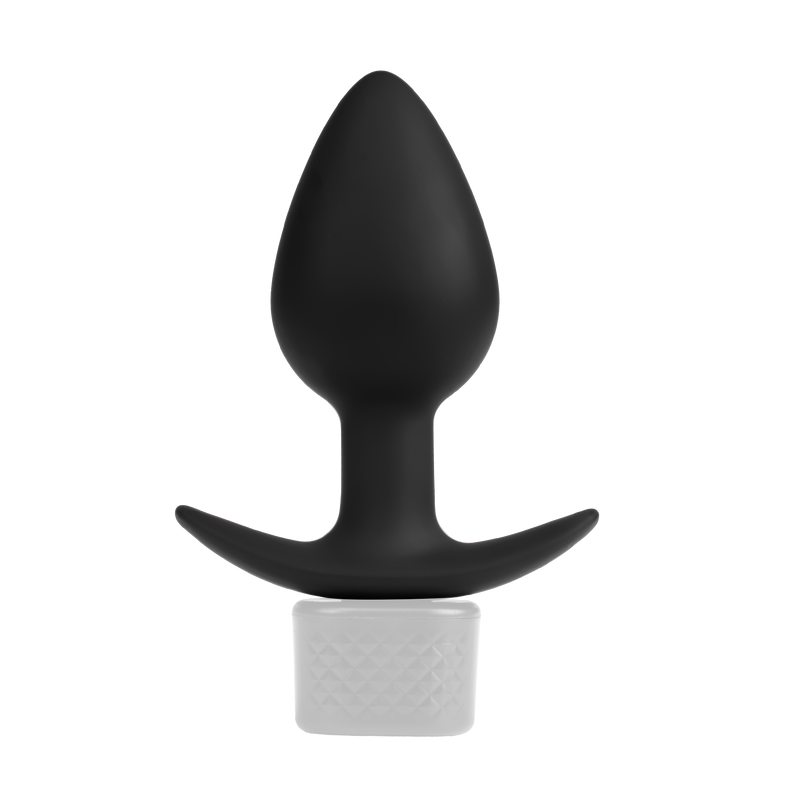 Rimba Electro Play - E-Stim Buttplug - Bi-Polair - Zwart