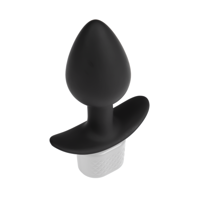 Rimba Electro Play - E-Stim Buttplug - Bi-Polair - Zwart