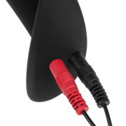 Rimba Electro Play - E-Stim Buttplug - Bi-Polair - Zwart