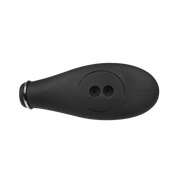 Rimba Electro Play - E-Stim Opblaasbare Anaal Plug - Bi-Polair - Zwart