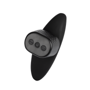 Rimba Electro Play - E-Stim Anaal Plug - E-Stim Prostaat Plug - Bi-Polair - Zwart