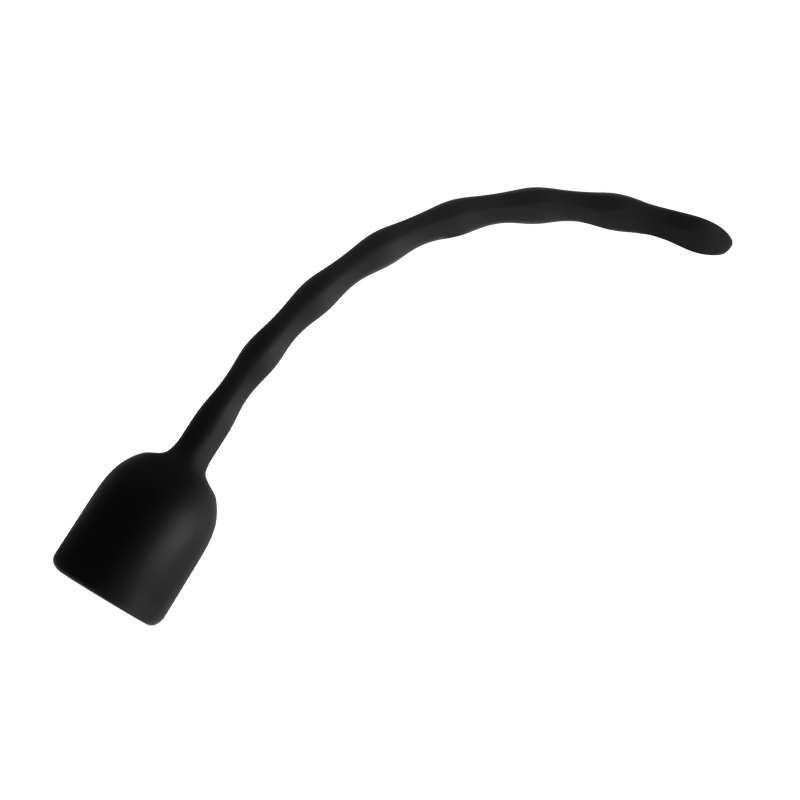 Rimba Electro Play - E-Stim Urethrale Dilator - Bi-Polair - Zwart-Erotiekvoordeel.nl