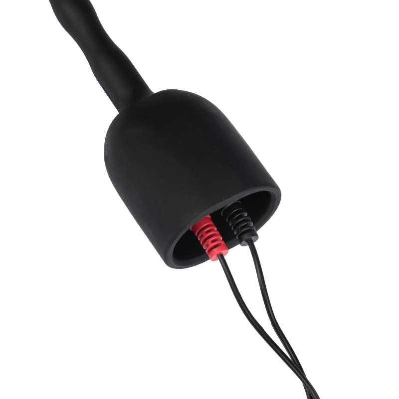 Rimba Electro Play - E-Stim Urethrale Dilator - Bi-Polair - Zwart-Erotiekvoordeel.nl