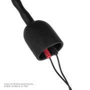 Rimba Electro Play - E-Stim Urethrale Dilator - Bi-Polair - Zwart-Erotiekvoordeel.nl
