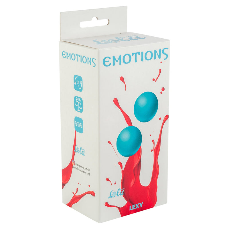 Lola - Vaginale Balletjes zonder Koord - Lexy - Turquoise-Erotiekvoordeel.nl