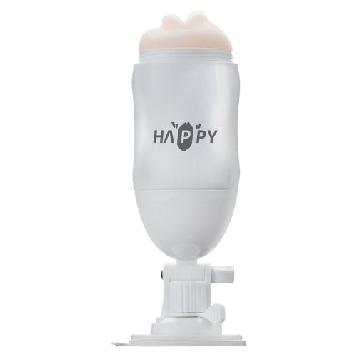 MX - Happy Cup Joy Wang - Mond en Vagina Masturbator - Cup Masturbator met Zuignap-Erotiekvoordeel.nl