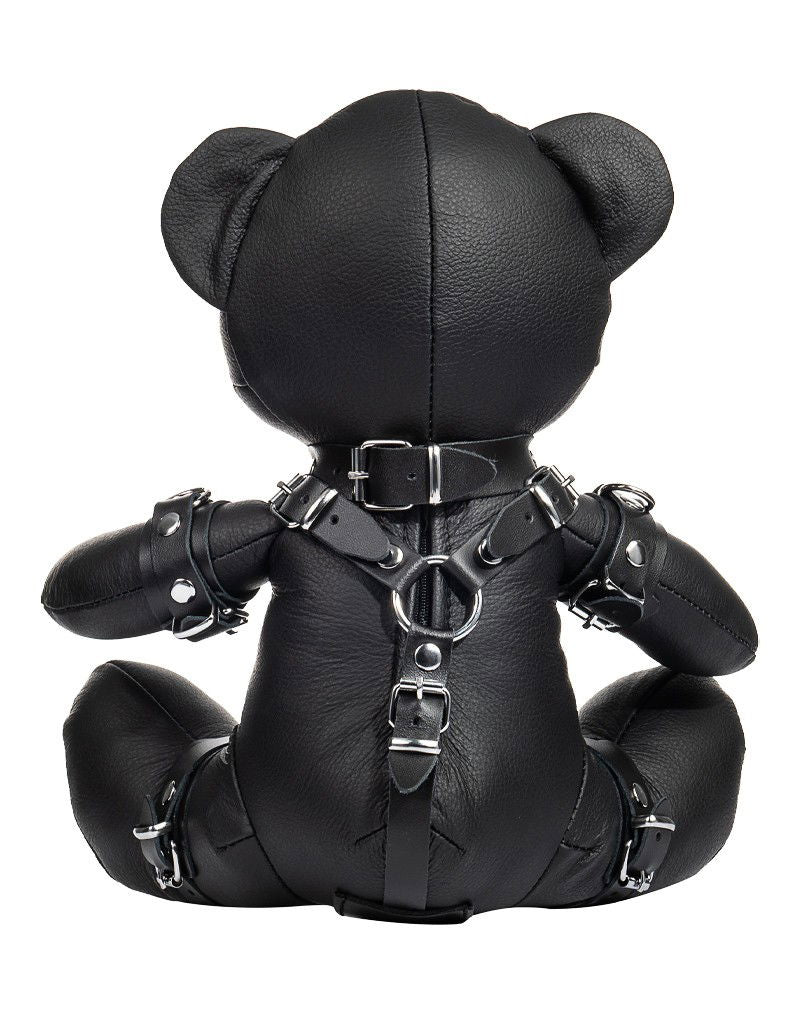 Rimba - Zwart Lederen BDSM Teddybeer