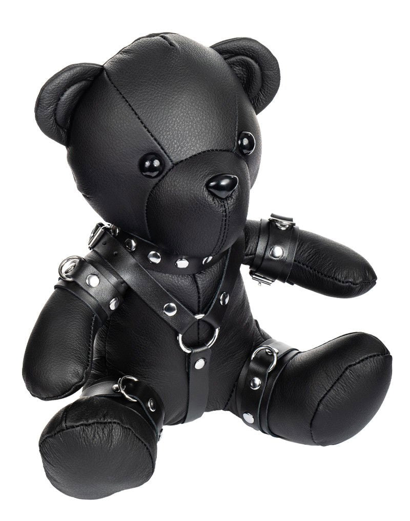Rimba - Zwart Lederen BDSM Teddybeer
