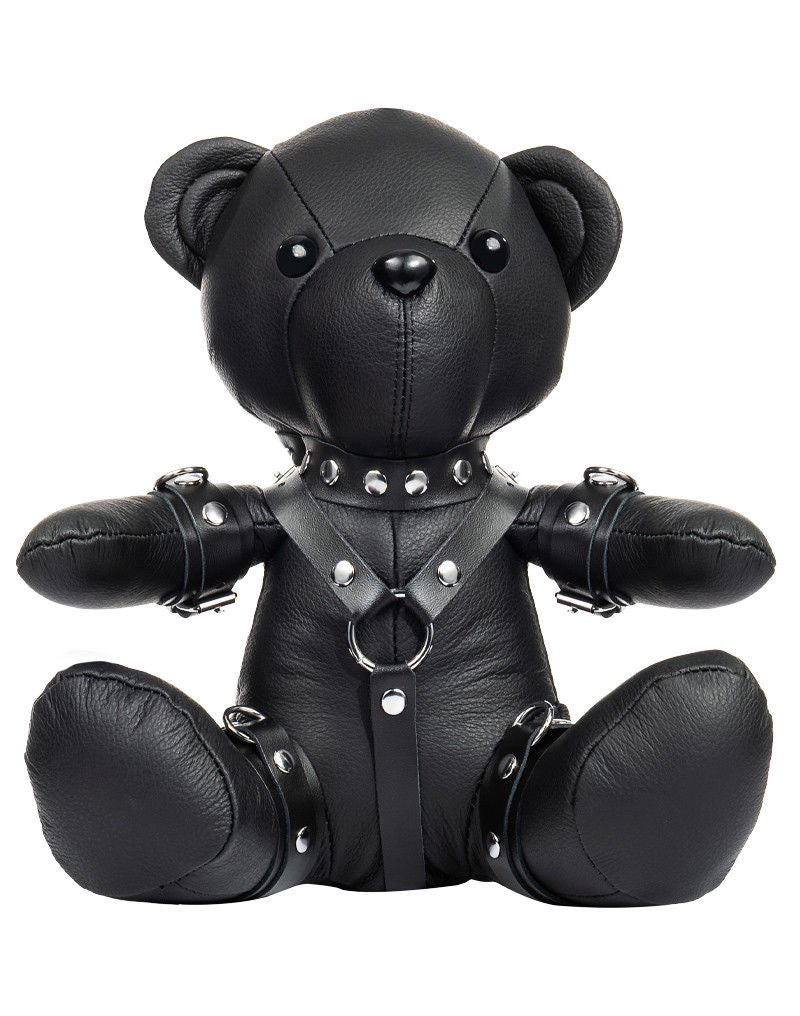 Rimba - Zwart Lederen BDSM Teddybeer