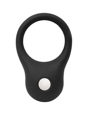 Rimba - Siliconen Ball Stretcher met Metalen Kogeltje - 35 gram - Zwart