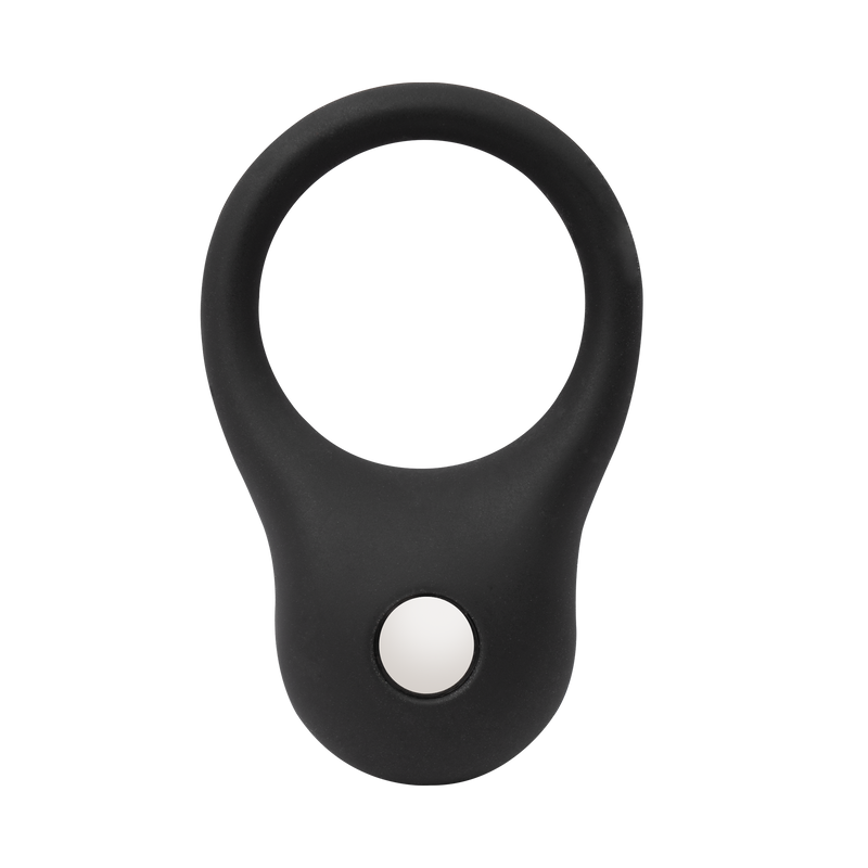 Rimba - Siliconen Ball Stretcher met Metalen Kogeltje - 35 gram - Zwart